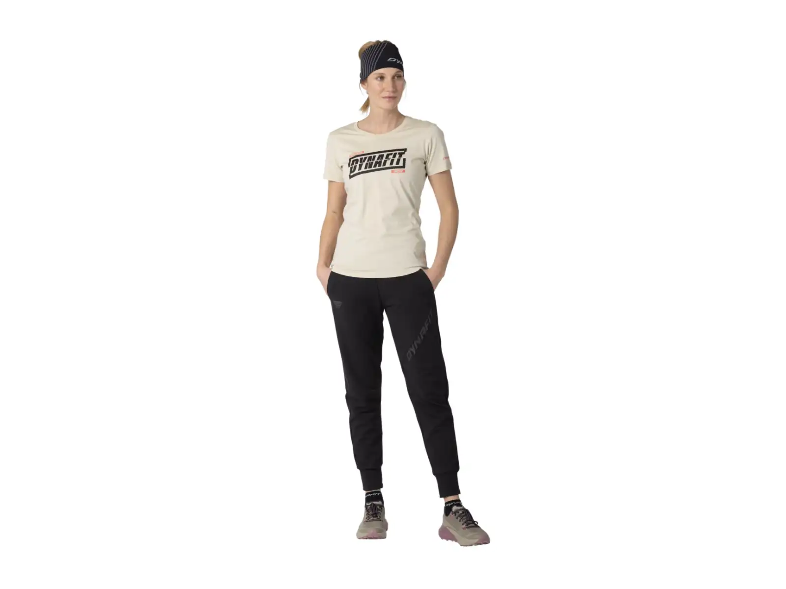 Dynafit Graphic Cotton women's T-shirt short sleeve Overcast/Tabloid