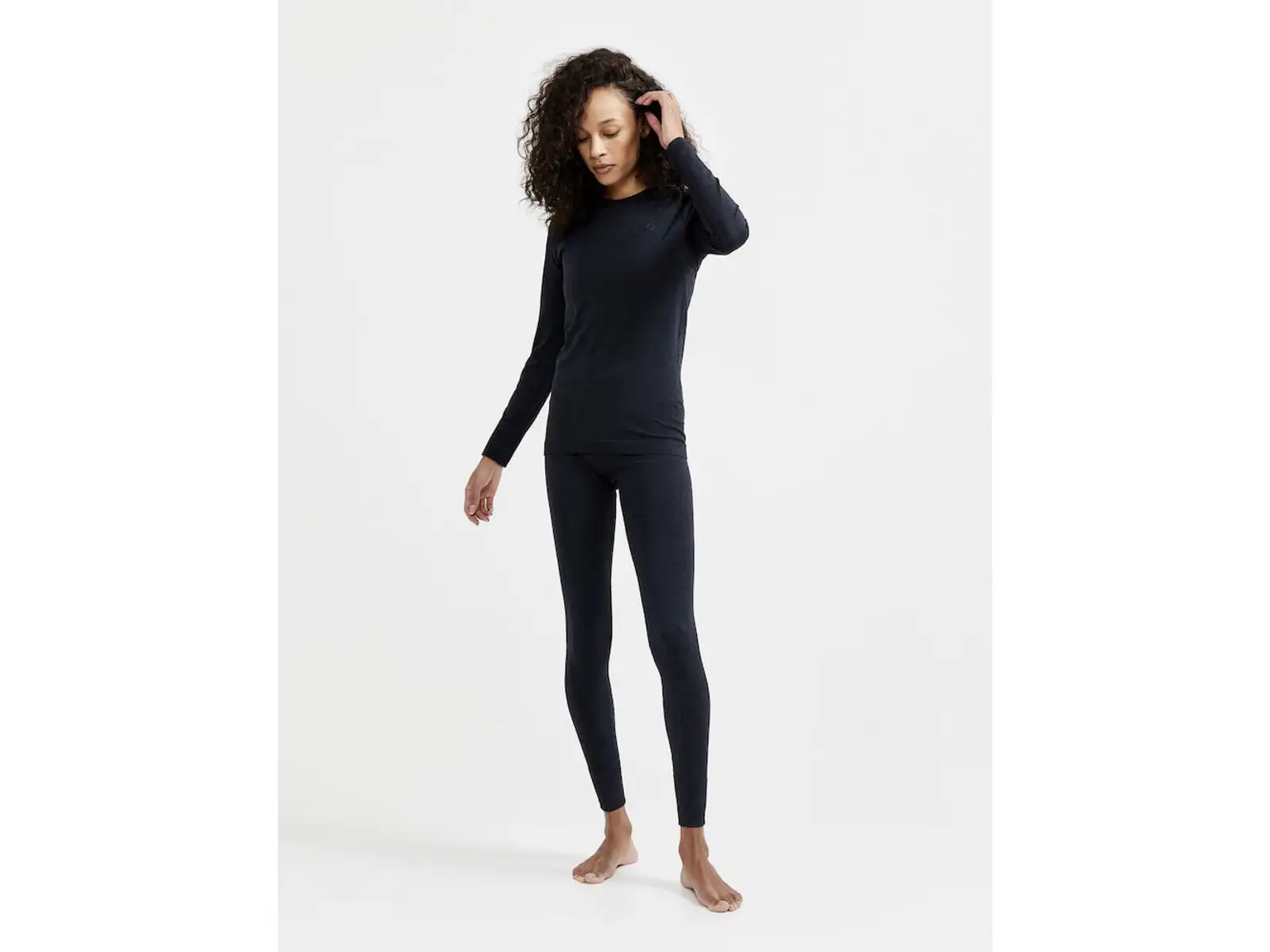 Craft Core Dry Active Comfort women's long sleeve shirt black