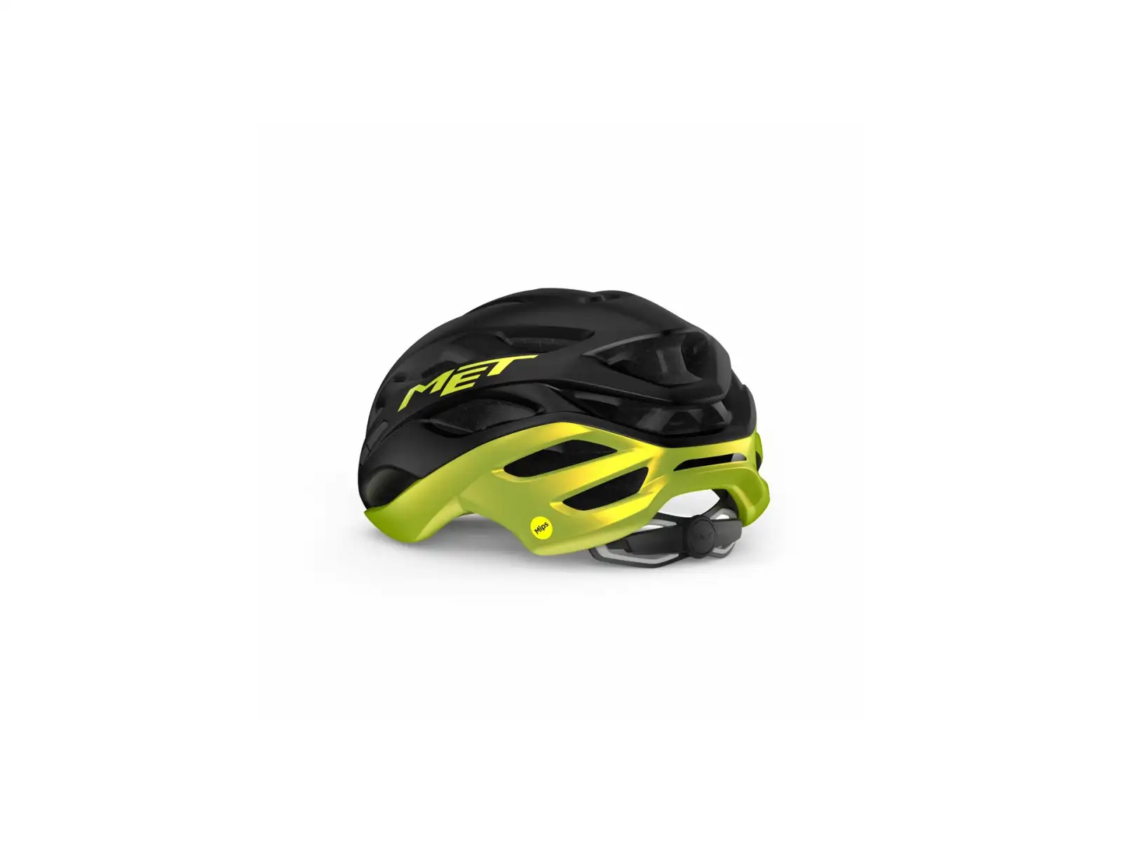 MET Estro MIPS helmet black/lime metallic