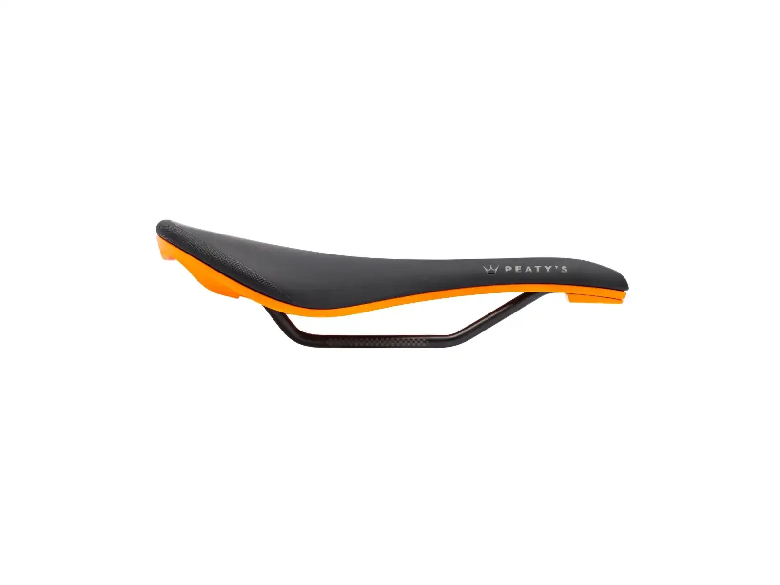 Peatys Monarch saddle CR-MO Rail / Nylon Base Mango