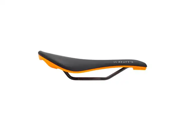 Peatys Monarch saddle CR-MO Rail / Nylon Base Mango