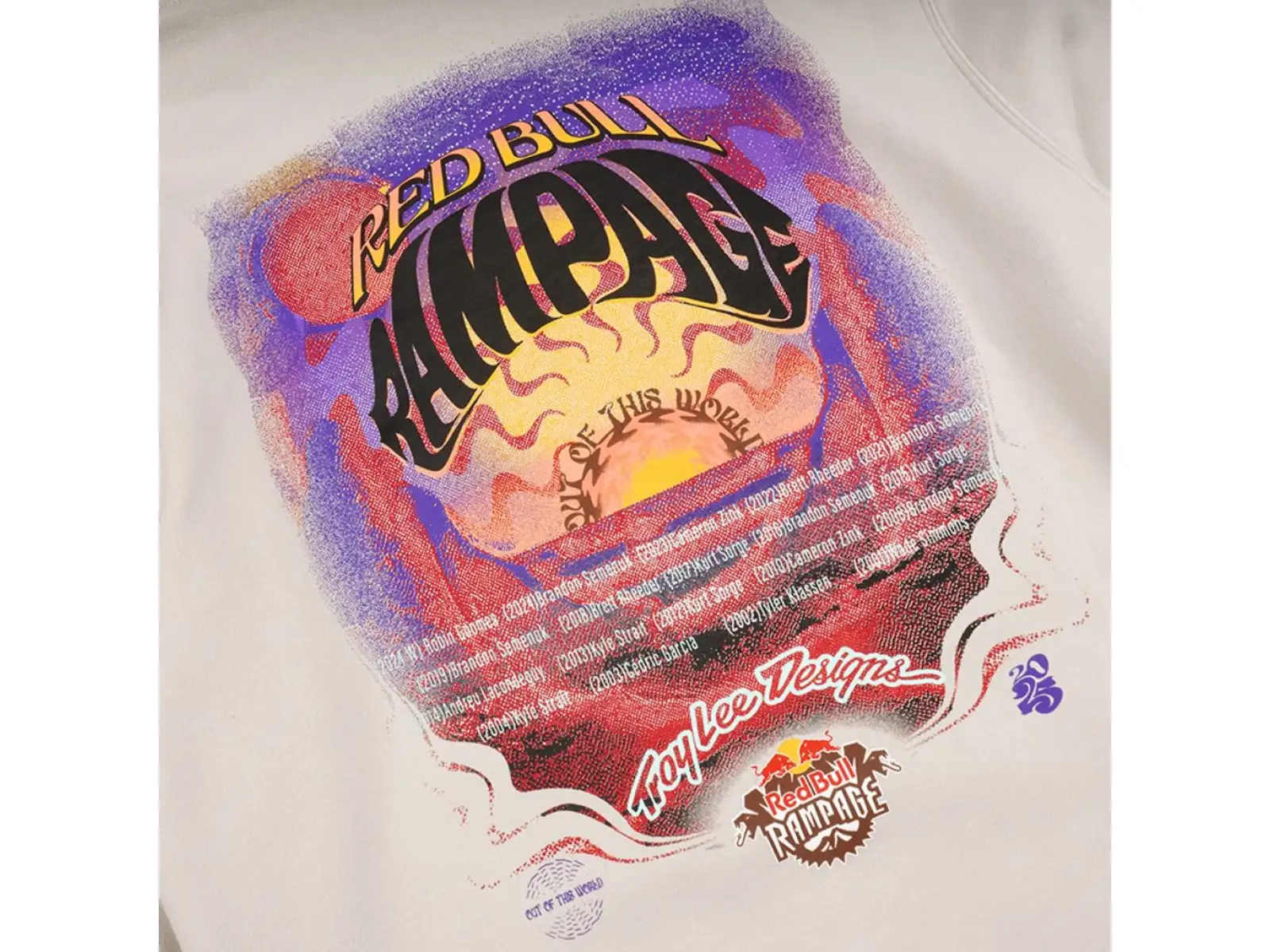 Troy Lee Designs x Red Bull Rampage Valley of Gods men's hoodie Bone