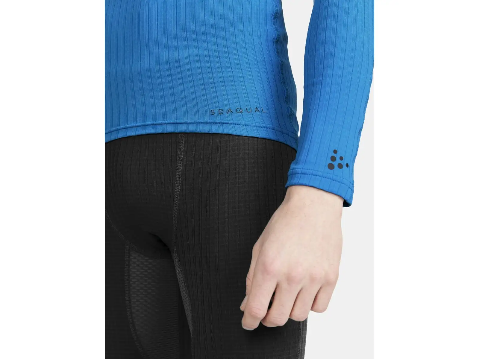 Craft Active Extreme X Zip men's long sleeve shirt blue