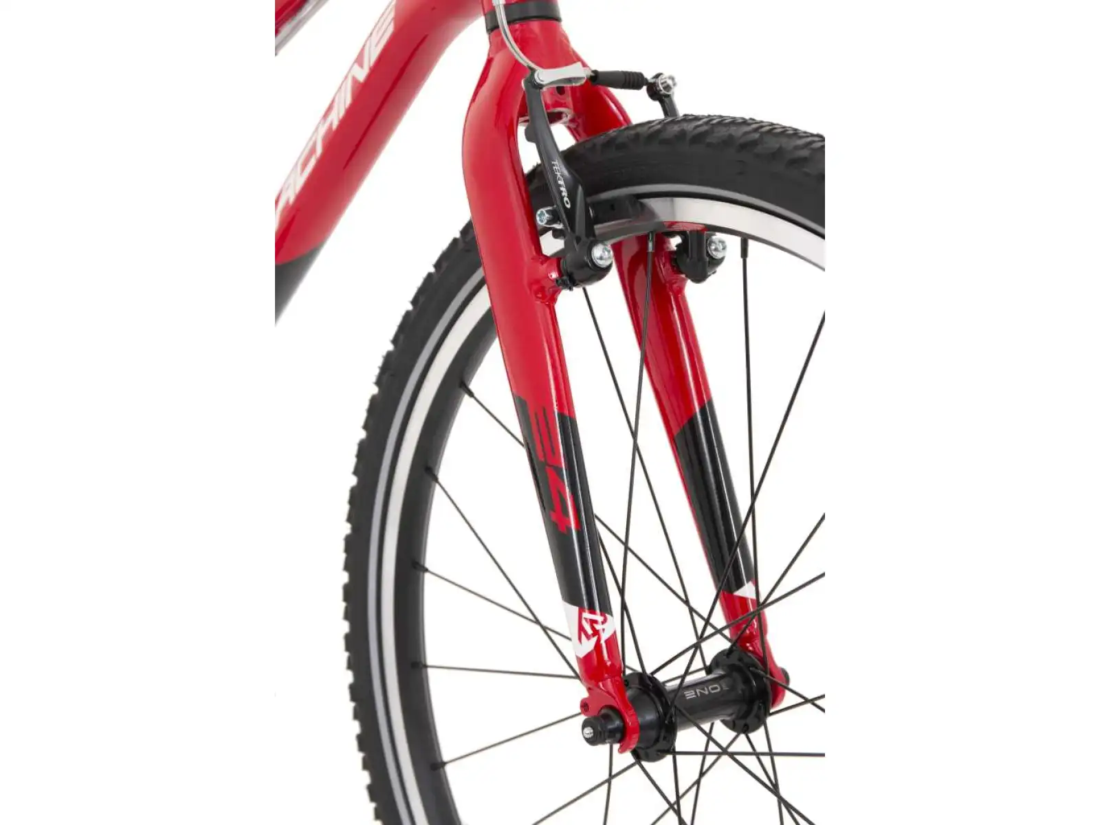 Rock Machine Thunder 24 children's bike Gloss Red/White/Black