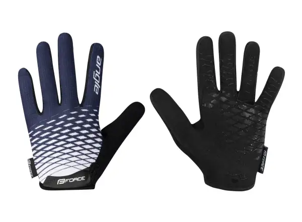 Force Angle MTB gloves white/blue