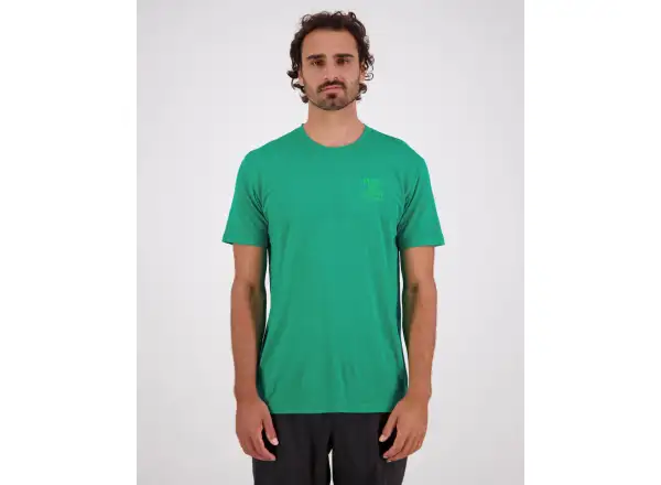 Mons Royale Icon men's short sleeve shirt Pop Green
