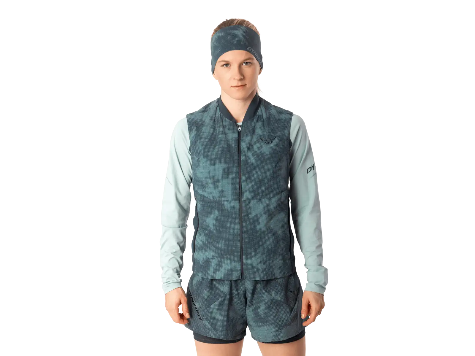 Dynafit Trail Reflective Insulation women's running vest Cinder
