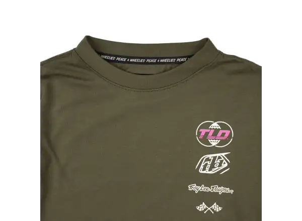 Troy Lee Designs Skyline Ride Tee kids jersey long sleeve Worldwide Caper