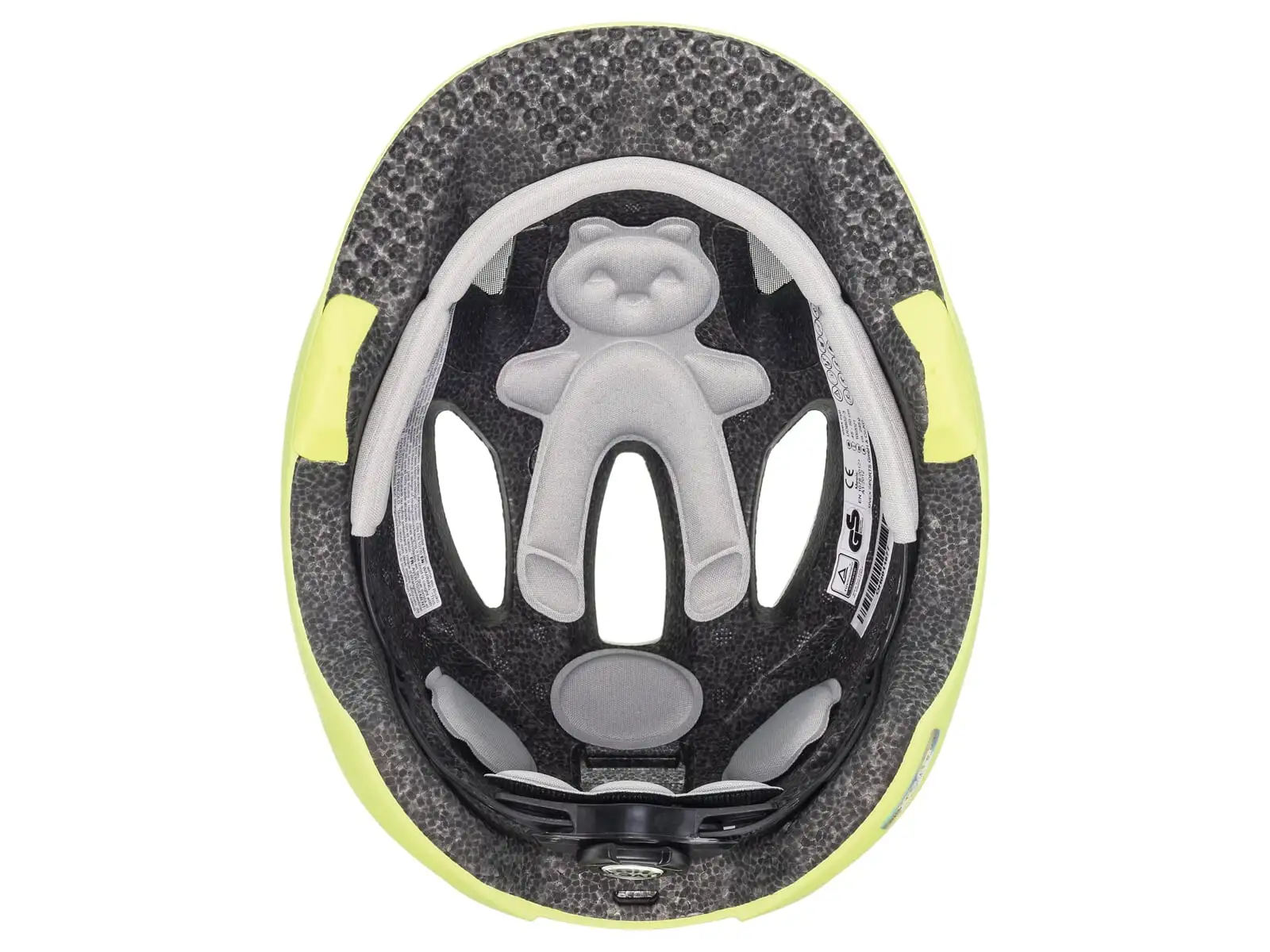 Uvex Oyo children's helmet Neon Yellow/Moss Green Matt