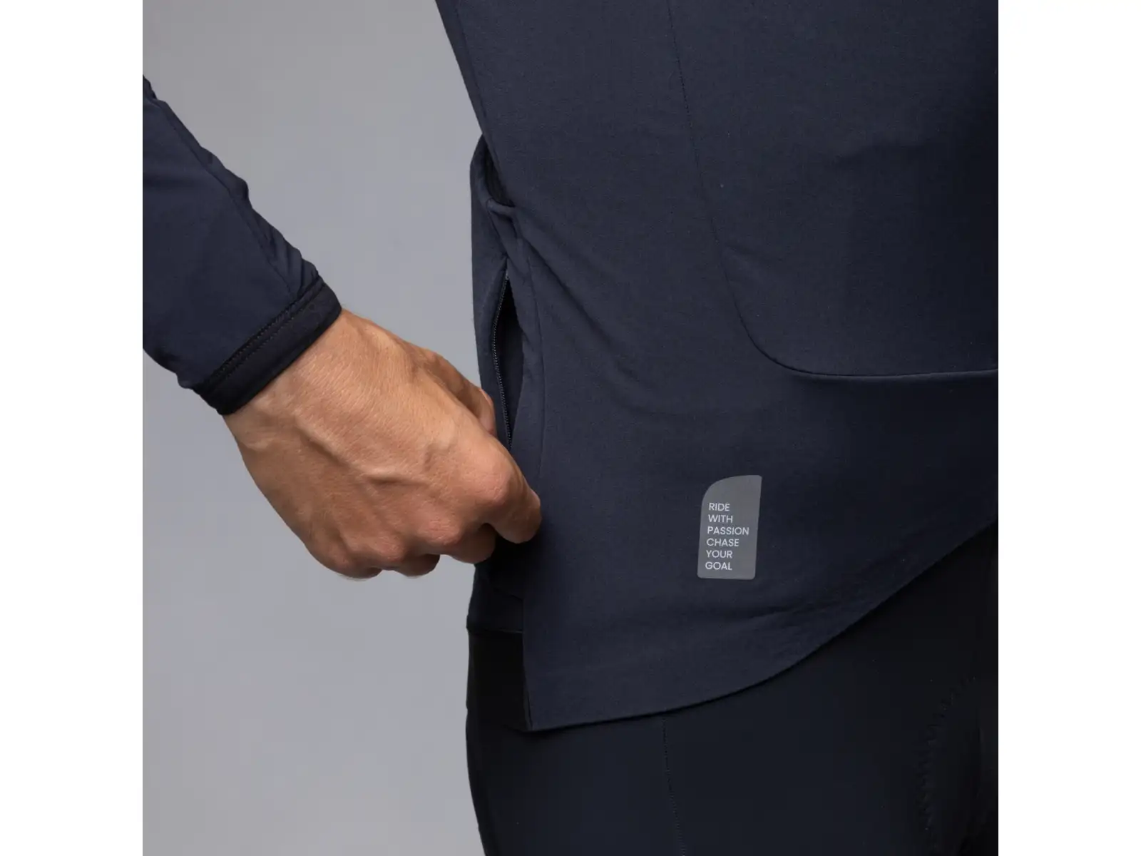 Alé R-EV1 Wool Speed men's winter cycling jacket Black
