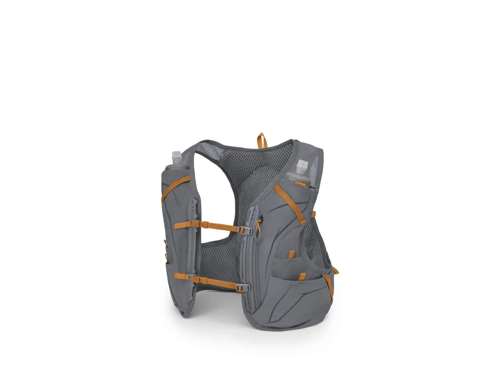 Osprey Duro 6 vest 6 l + 2x bottle 0.5 l Phantom Grey/Toffee Orange