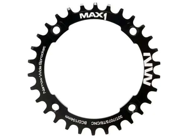 MAX1 Narrow Wide chainring BCD104, 30T black
