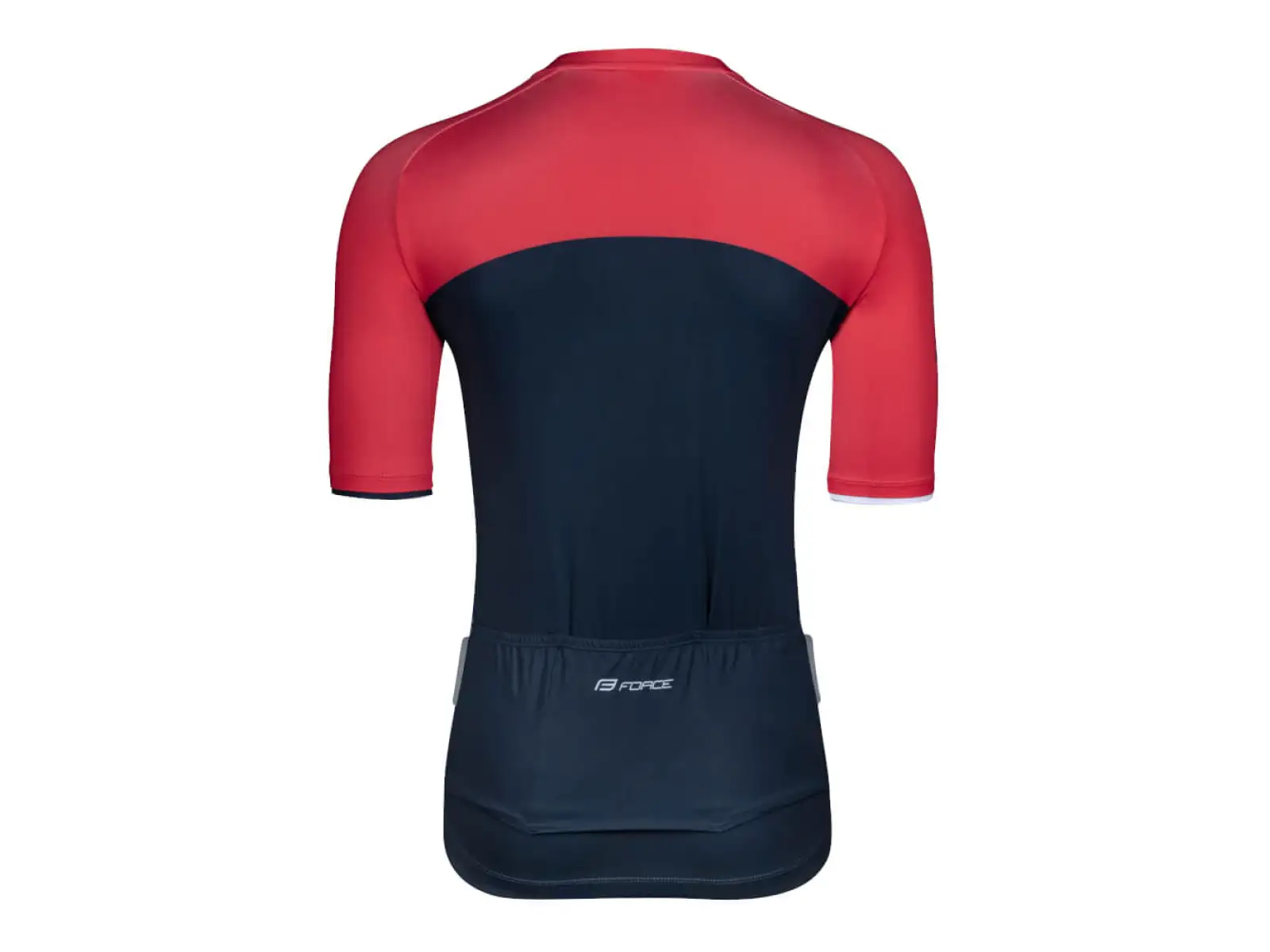 Force Art men's jersey short sleeve dark blue/red