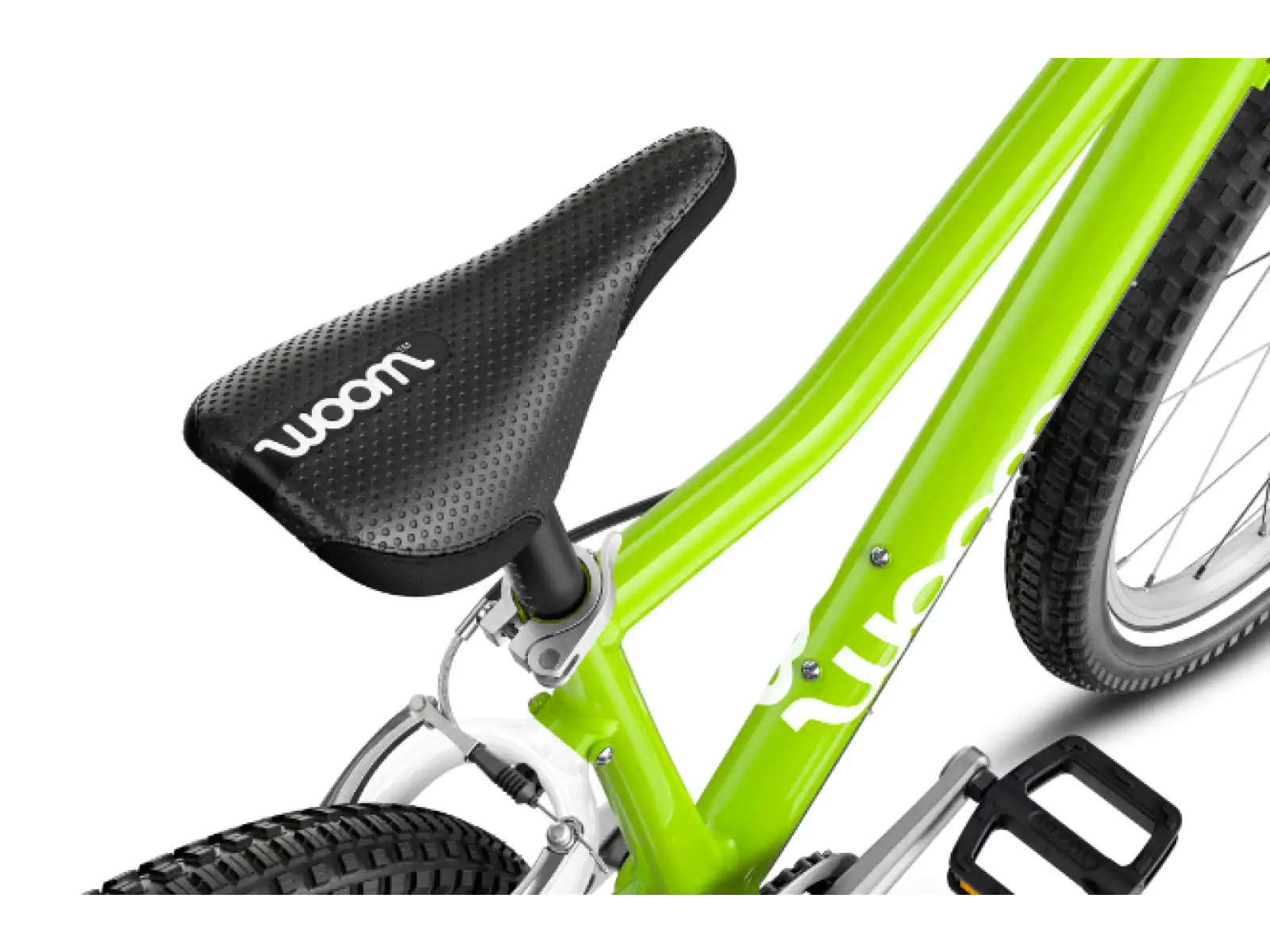 Woom 4 Lizard Lime 20 children's bike