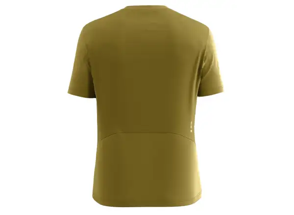 Salewa Puez Hybrid Dry men's short sleeve T-shirt Olive Oil