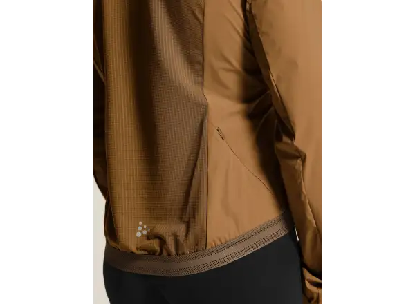 CRAFT Endur Light Wind men's cycling jacket brown