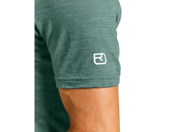 Ortovox 120 Cool Tec Clean men's short sleeve shirt Dark Wild Herbs Blend