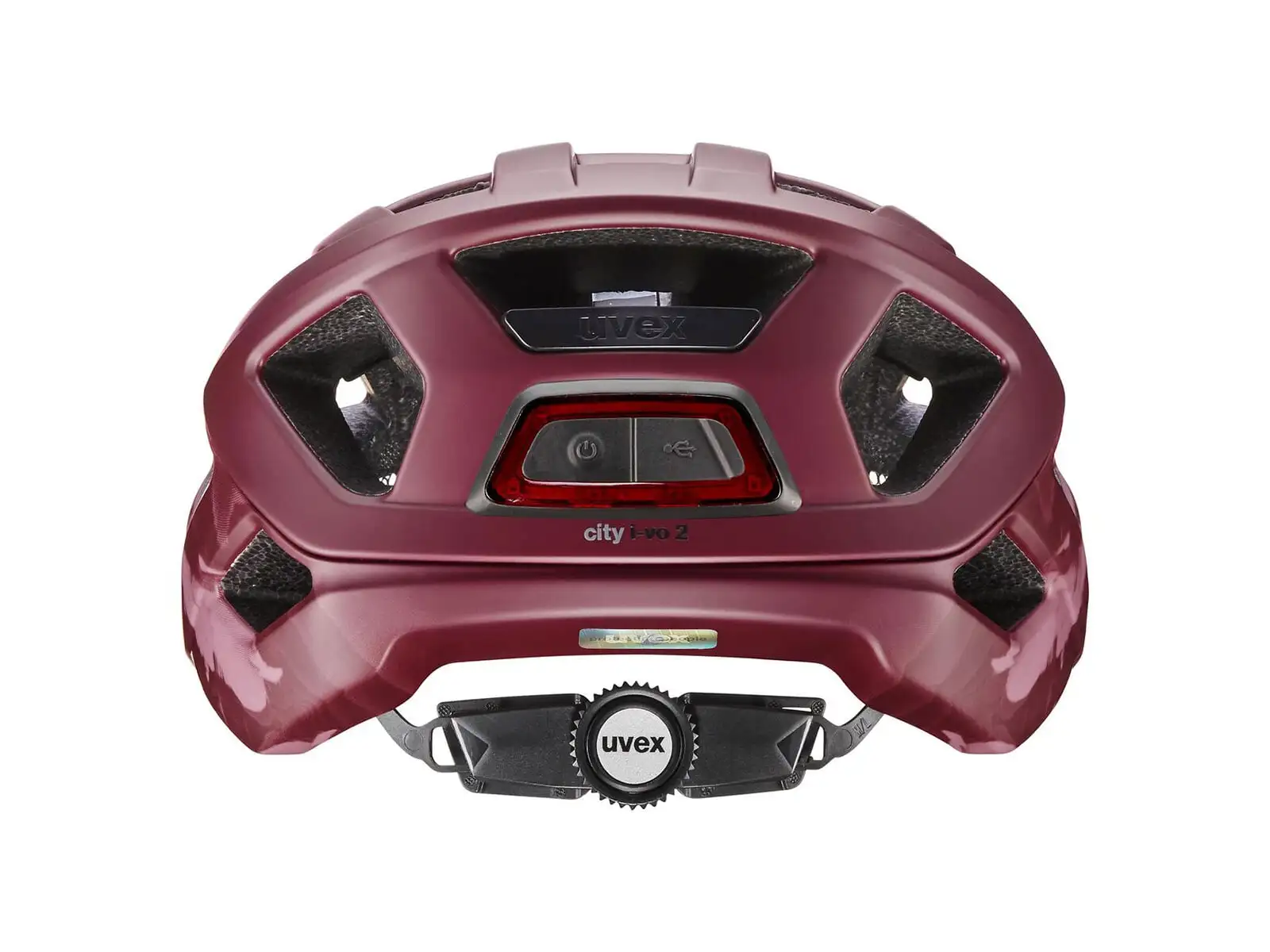 Uvex City I-vo 2 helmet Cranberry Matt