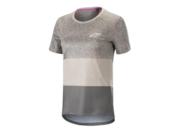 Alpinestars Stella ALPS 8.0 women's jersey short sleeve mid grey/anthracite