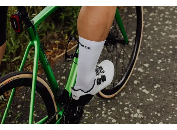 Force Verdone cycling socks white