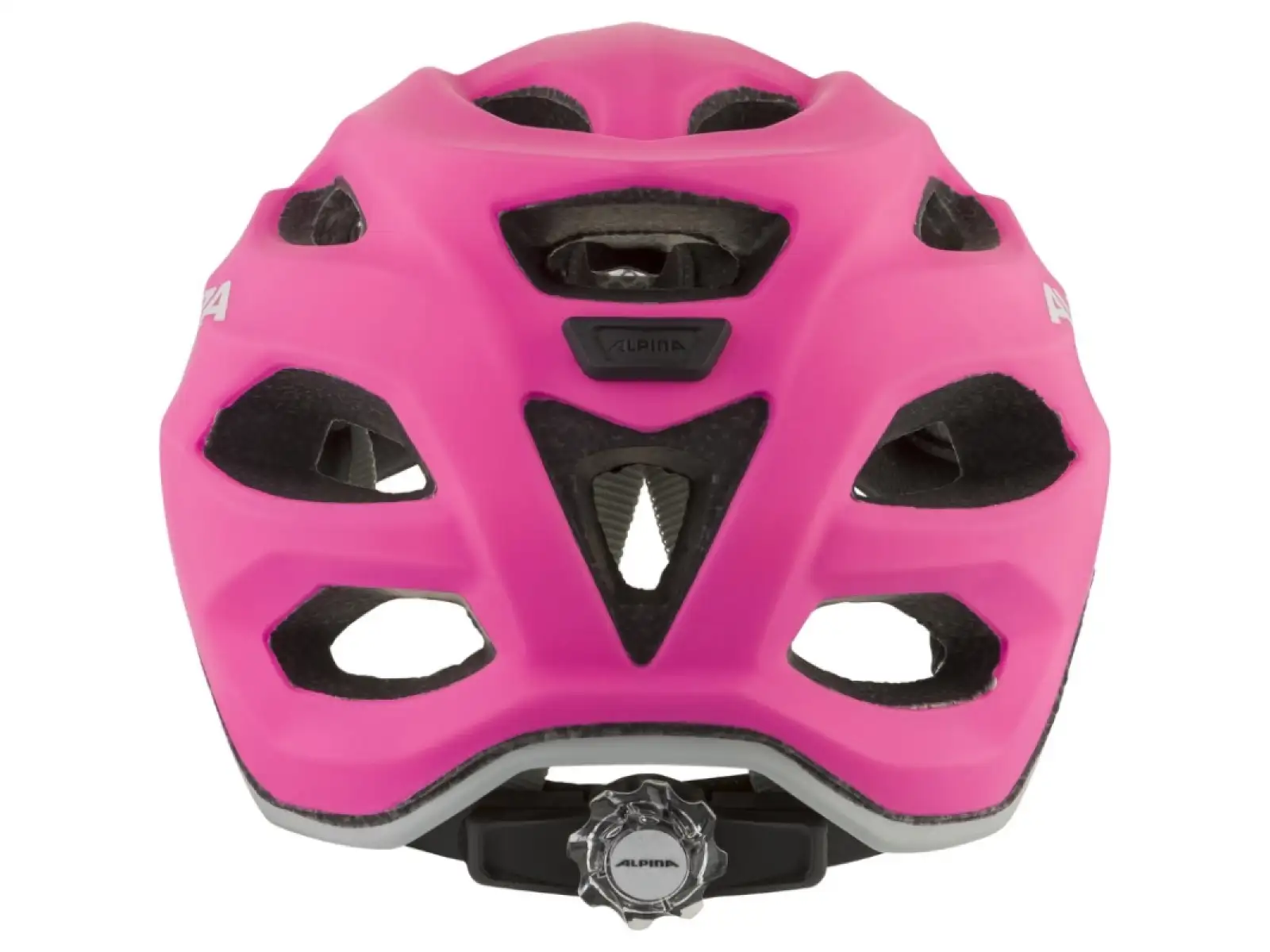 Alpina Carapax JR. cycling helmet Shocking Pink Matt