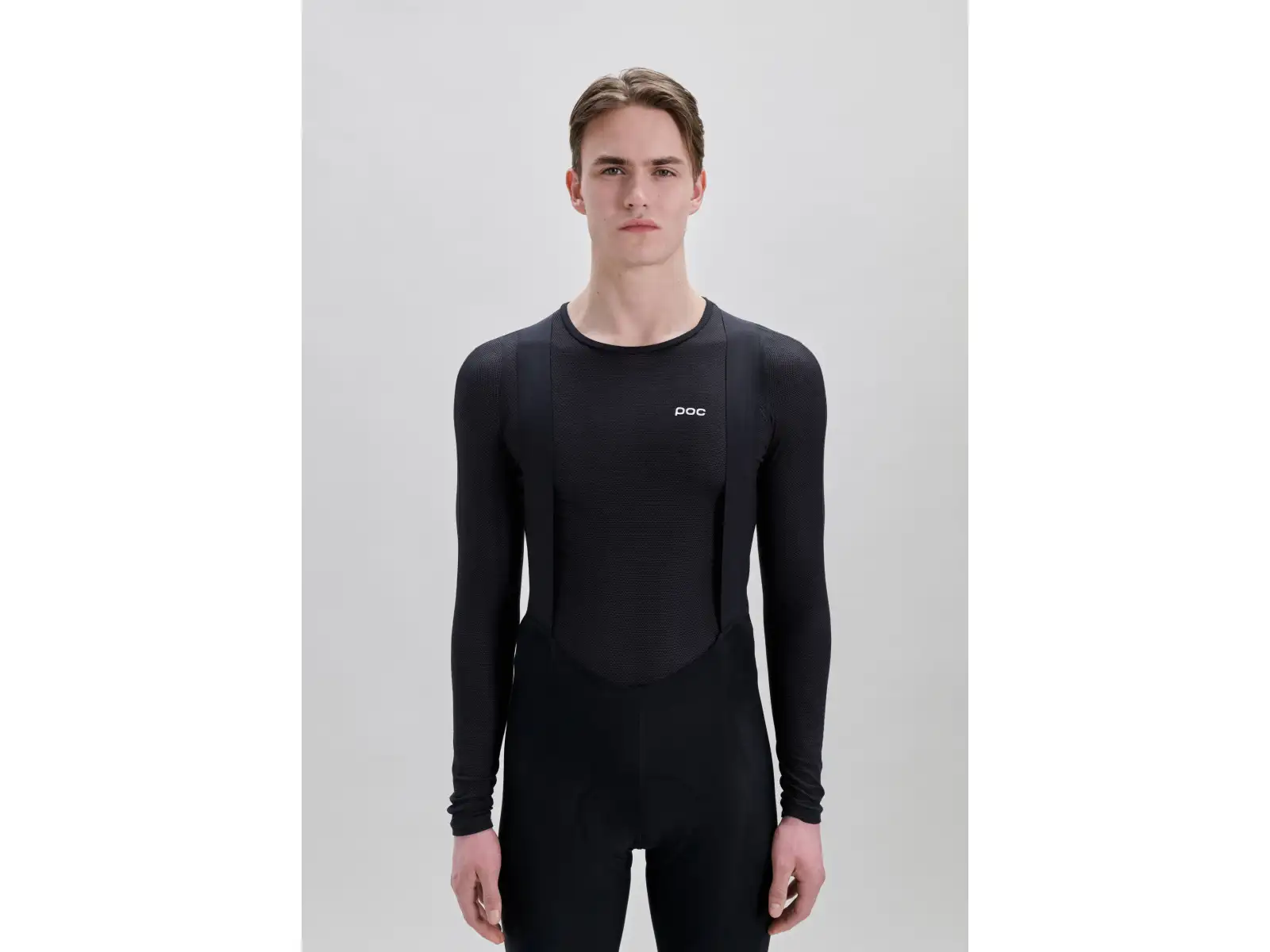 POC Layer Mid men's base layer long sleeve Uranium Black