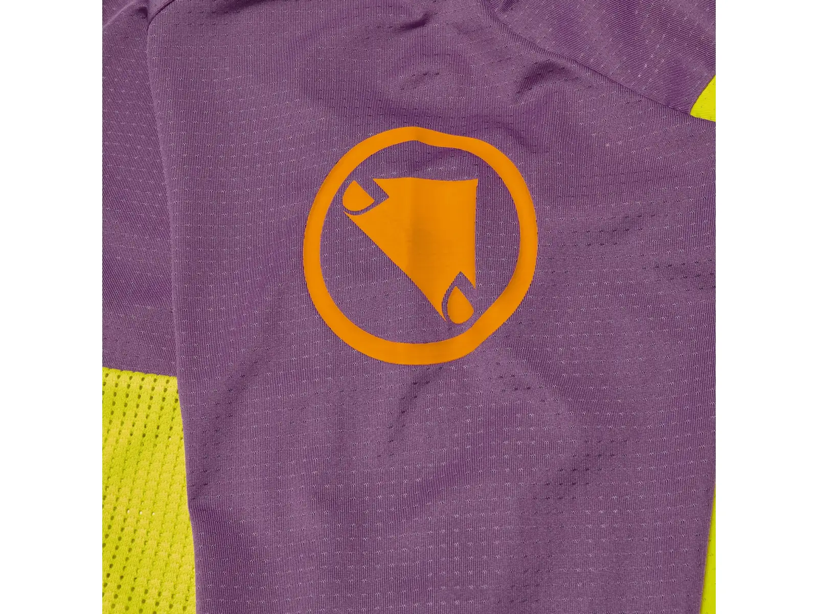Endura MT500 Junior kids jersey long sleeve Citrus