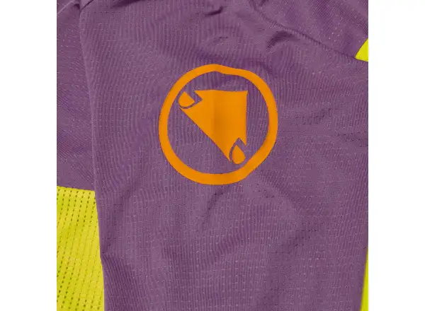 Endura MT500 Junior kids jersey long sleeve Citrus