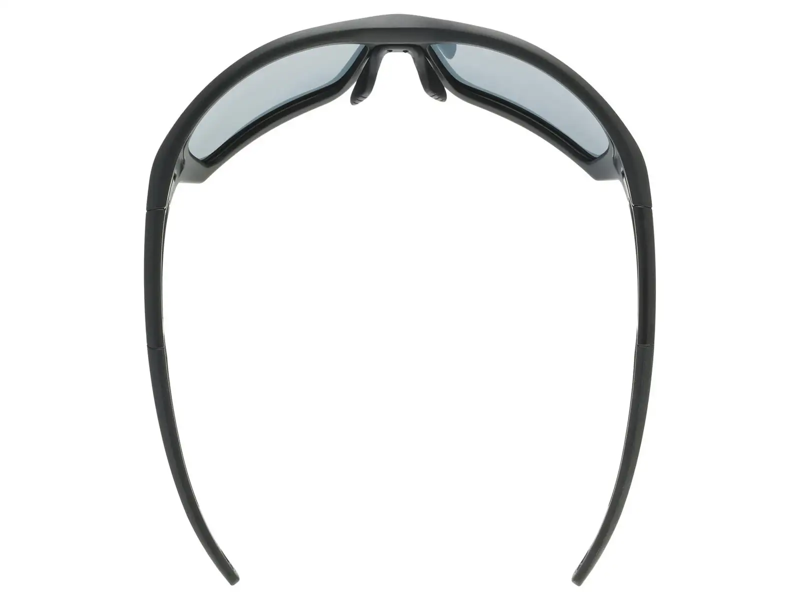 Uvex Sportstyle 232 P glasses Black Mat Red/Polavision Mirror Silver