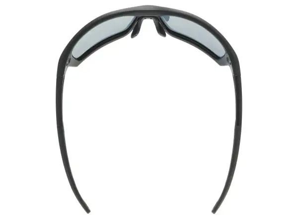 Uvex Sportstyle 232 P glasses Black Mat Red/Polavision Mirror Silver