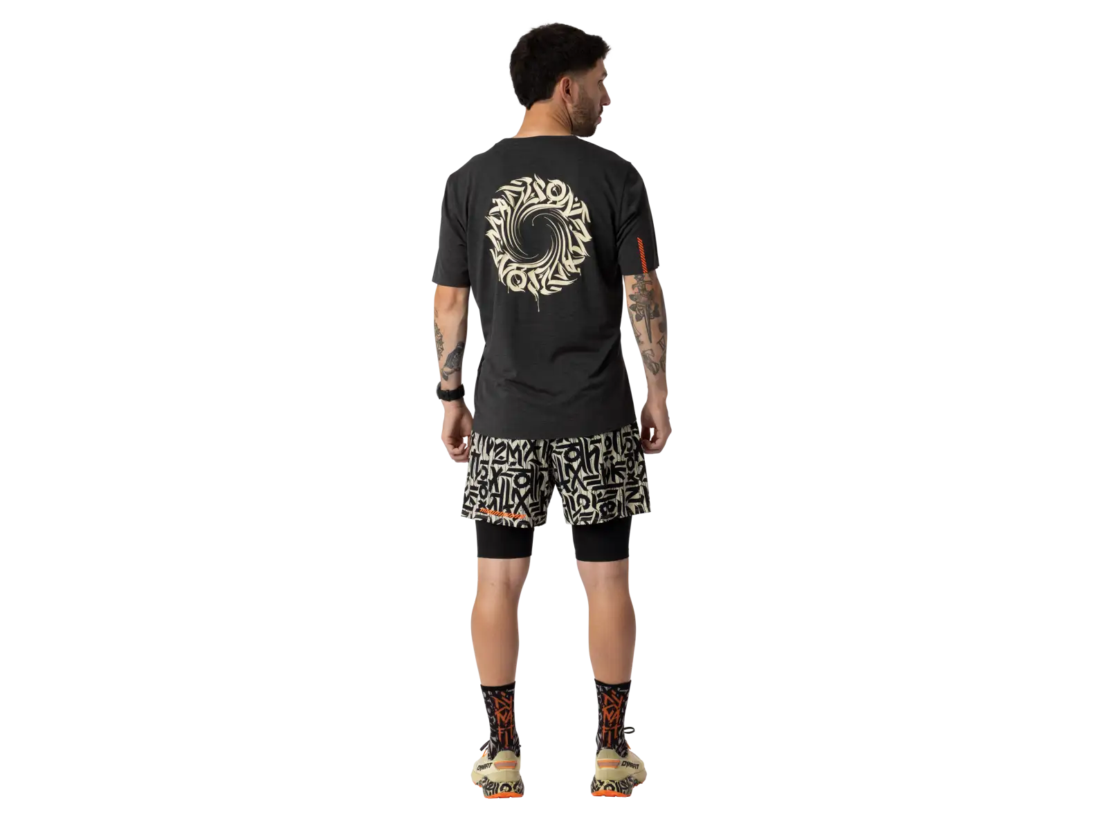 Dynafit Trail men's running T-shirt short sleeve Black Out