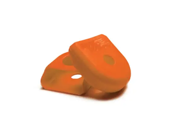 Race Face Crank Boot covers for carbon cranks 2pcs orange