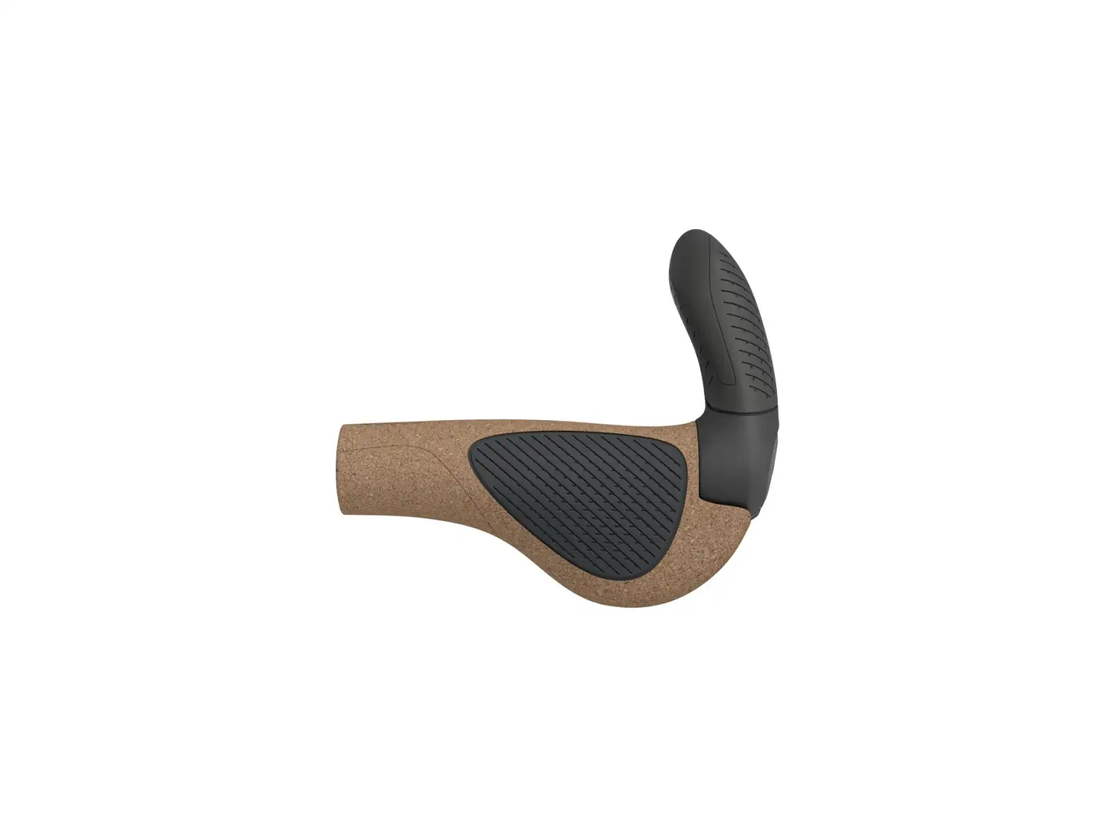 Ergon GP3 Evo Biokork grips with bar ends