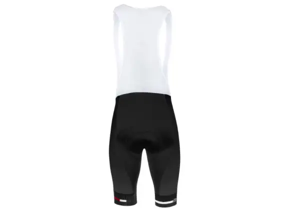 Force Dash men's bib shorts with pad black/grey