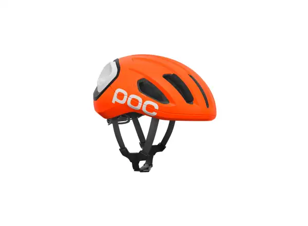 POC Amidal road helmet Fluo. Orange Matt/Uranium Black Matt/Hydrogen White Matt