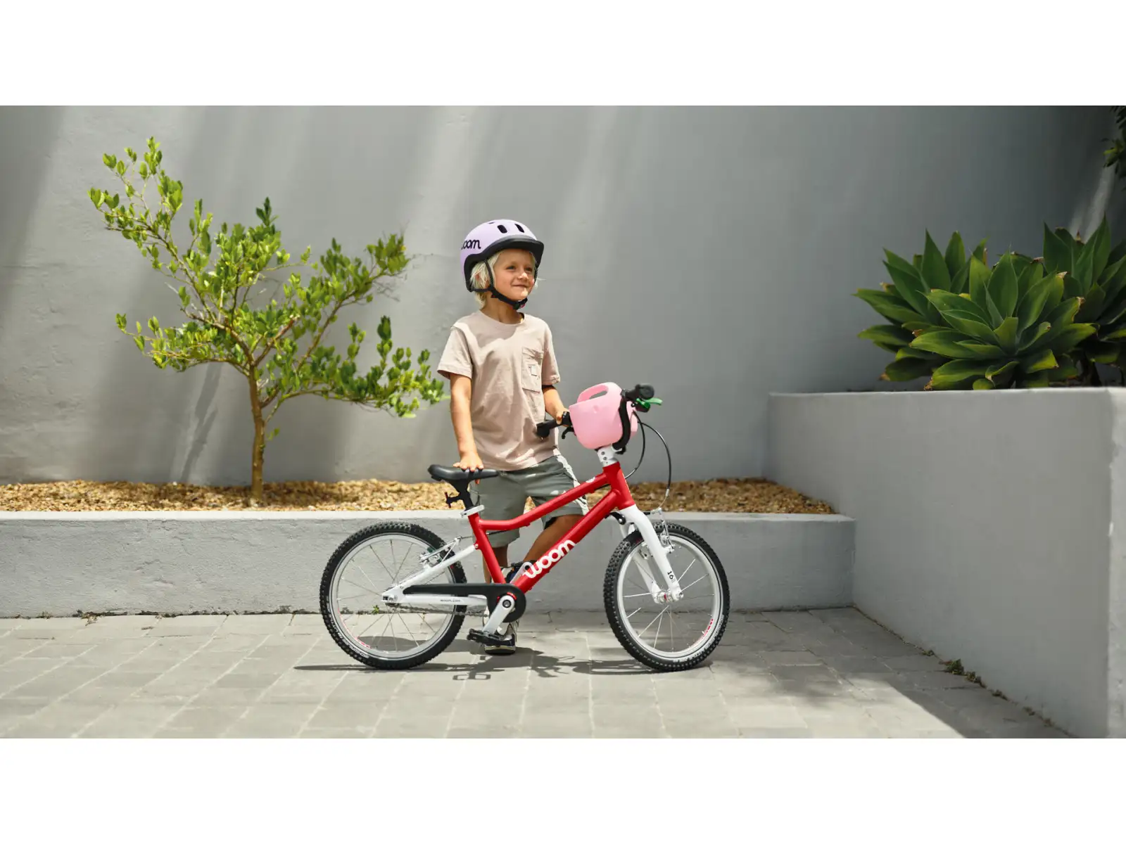 Woom GO 3 children's bike 16" Vibrant Yellow