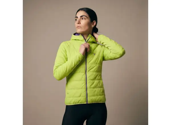 Silvini Simetta women's jacket Lime/Plum