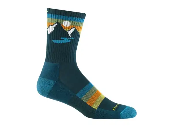 Darn Tough Sunset Ridge Micro Crew Lightweight Cushion men's socks Bottle