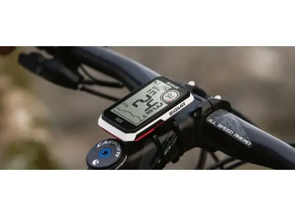 Sigma ROX 4.0 GPS computer SET with sensors black
