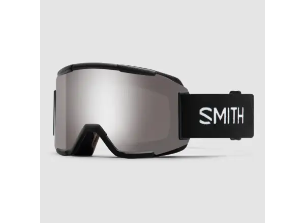 Smith Squad ski goggles Black / Chroma Sun Platinum Mirror + Yellow