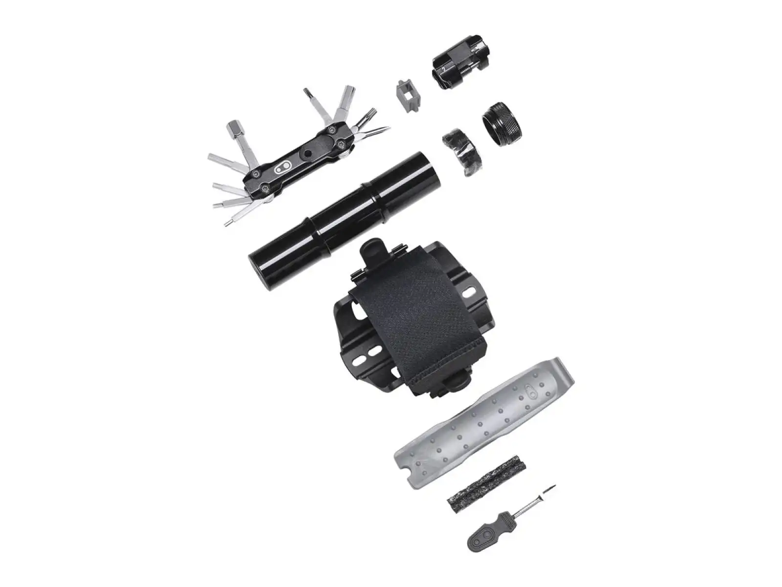 Crankbrothers S.O.S. TS18 equipment holder and tool kit black