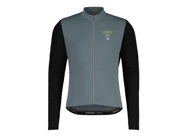 Maloja EbroM. men's jersey long sleeve Shaded Sage Multi