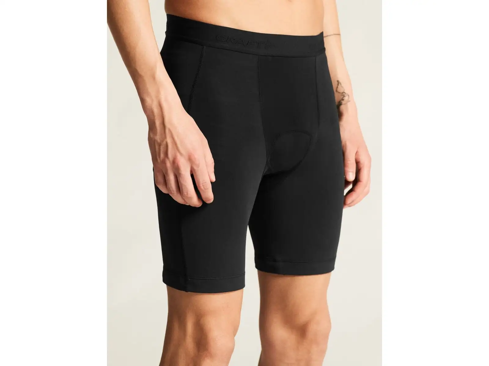 Crart Everyday Bike Liner C4 men's inner shorts with pad black