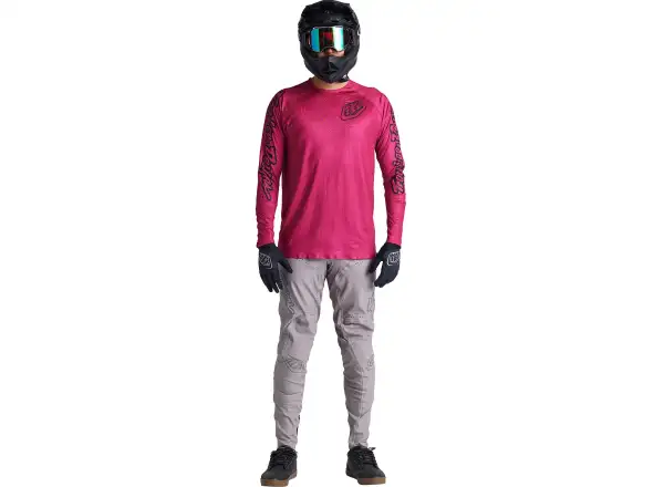 Troy Lee Designs Sprint Ultra men's jersey long sleeve  Mono Berry
