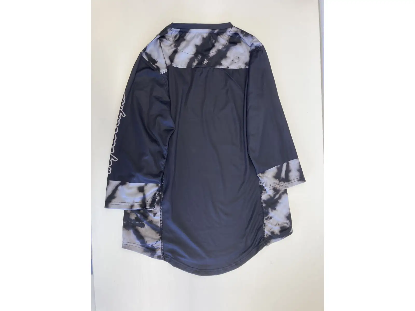Troy Lee Designs Mischief women's jersey 3/4 sleeve Tie Dye Black