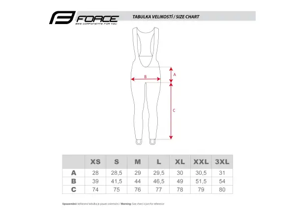 Force Spike men's pants with suspenders and padding black/white
