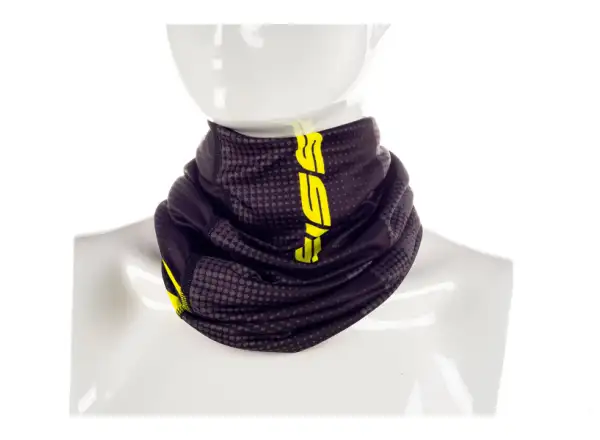 Crussis neck warmer black/yellow size Uni