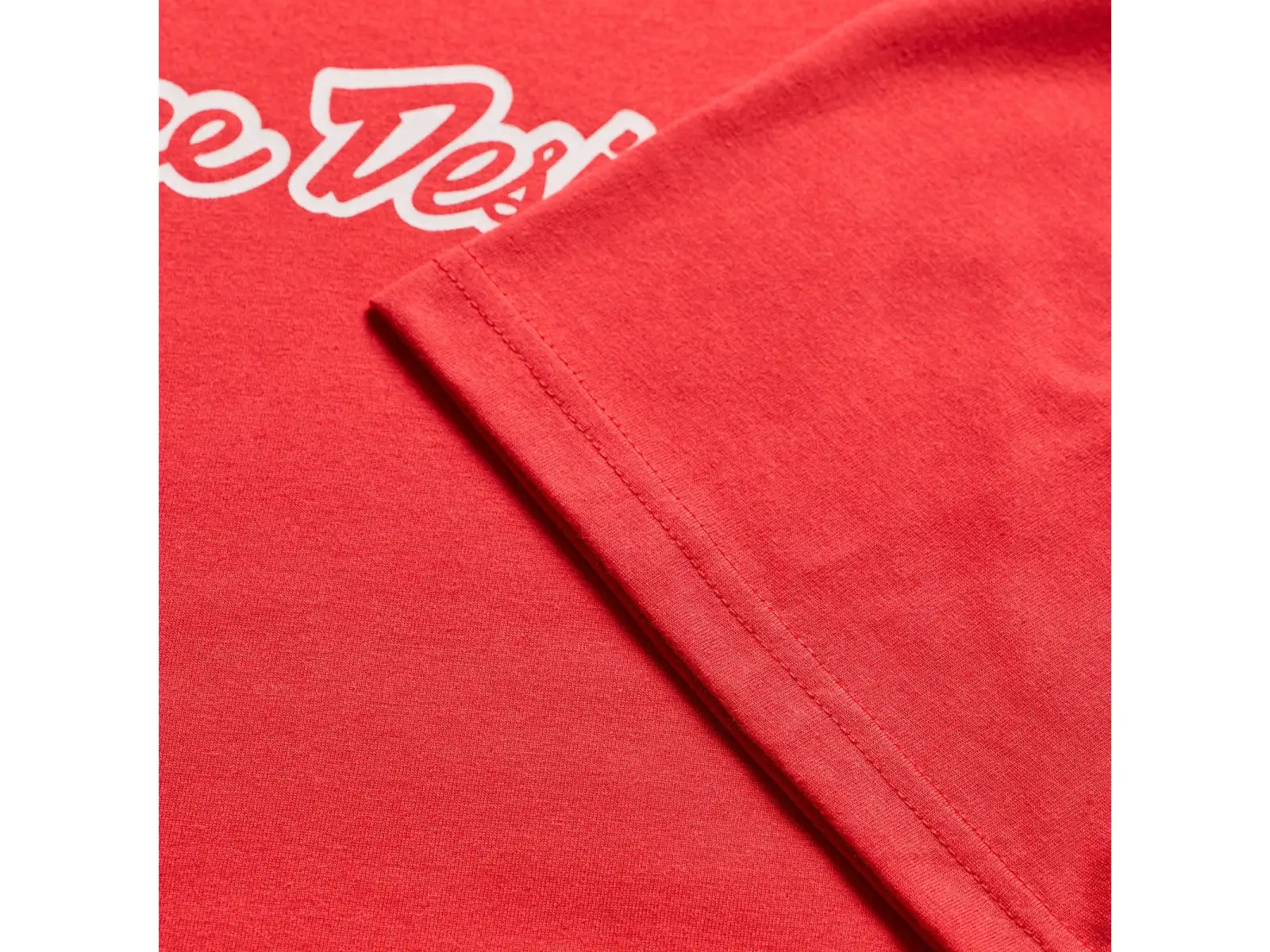 Troy Lee Designs Signature men's T-shirt short sleeve Scarlet glo