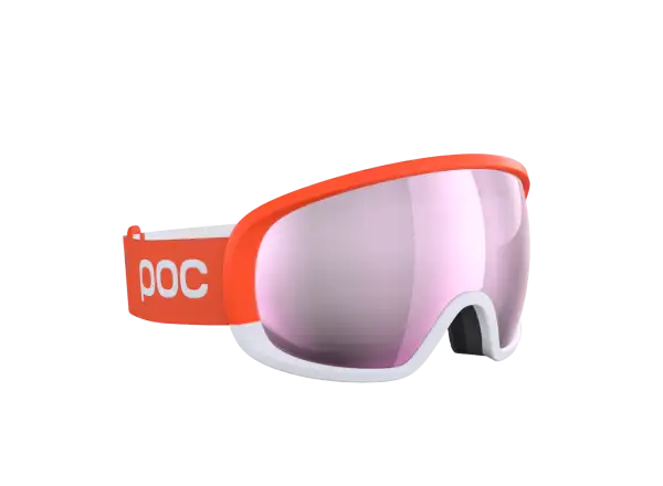 POC Fovea Mid Clarity Comp ski goggles Fluorescent Orange/Clarity Comp Low Light size Uni