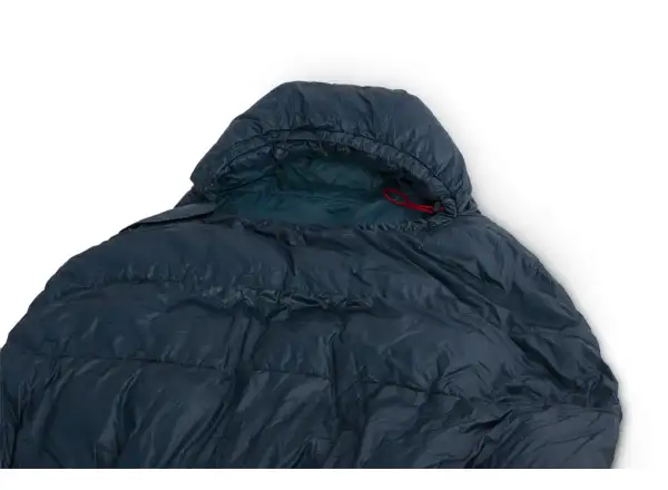 Pinguin Lava 350 sleeping bag 185 cm blue
